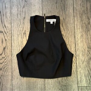 Elizabeth and James Black Tank Top